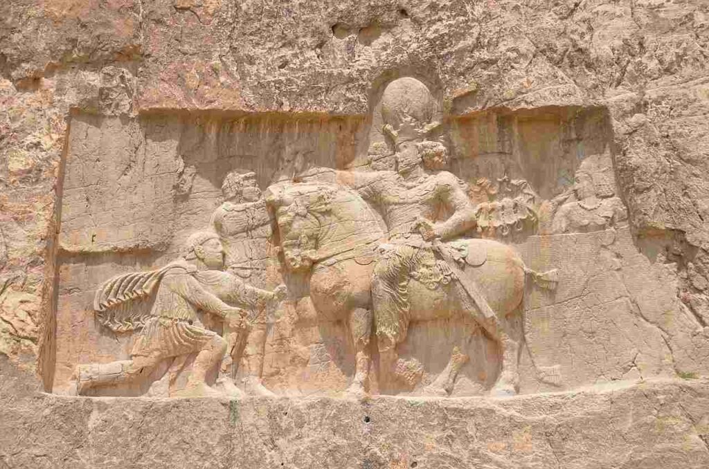 The_triumph_of_Shapur_I_over_the_Roman_emperors_Valerian_and_Philip_the_Arab_Naqsh-e_Rostam_Iran